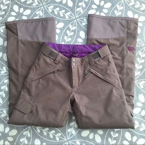 North Face HyVent snow pants